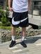 Чоловічі спортивні шорти Nike Big Swoosh чорні Найк Біг Свуш cas-1/Hub-111 фото 1
