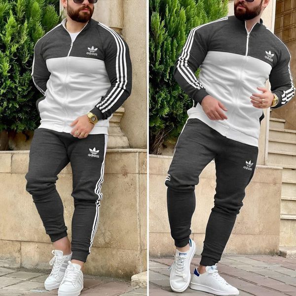 Чоловічий спортивний костюм Nike без капюшона синій з білим Комплект Найк Світшот Штани Seas-21 фото