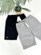 Мужские шорты Lacoste черные Гла-198 фото 2