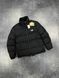 Мужская зимняя куртка The North Face без капюшона Пуховик ТНФ двусторонний Armo-N3339-3 фото 2