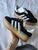 Женские кроссовки Adidas Gazelle на платформе замшевые черные Адидас Газели Arm-0284 фото