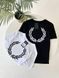 Чоловіча футболка Fred Perry чорна бавовняна Фред Перрі Гла-93 фото 2