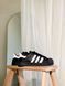 Женские кроссовки Adidas Superstar Black черные классические Адидас суперстар Скр-SL010104-ТА (коп1) фото 4