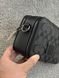 Сумка чоловіча Coach чорна Барсетка через плече Коач Cap-0148 фото 3
