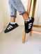 Женские кроссовки Adidas Superstar Black черные классические Адидас суперстар Скр-SL010104-ТА (коп1) фото 1