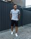 Чоловічий літній костюм Nike Футболка Шорти Барсетка сірий комплект Найк Intr-1587630626 фото 6