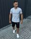 Чоловічий літній костюм Nike Футболка Шорти Барсетка сірий комплект Найк Intr-1587630626 фото 8
