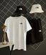 Мужской летний костюм The North Face Футболка Шорты комплект ТНФ белый с черным Intr-9523748053 фото 6
