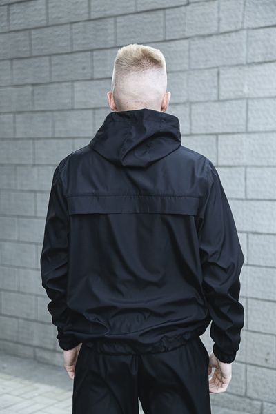 Мужской Анорак Nike черный Ветровка Найк демисезонная Intr-1590476337 фото