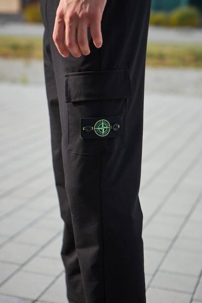 Чоловічий спортивний костюм Stone Island без капюшона білий Комплект Стон Айленд Світшот Штани Мой-1 9 фото