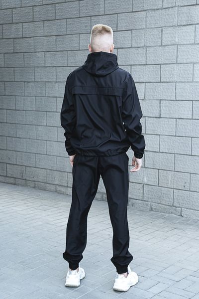 Мужской Анорак Nike черный Ветровка Найк демисезонная Intr-1590476337 фото
