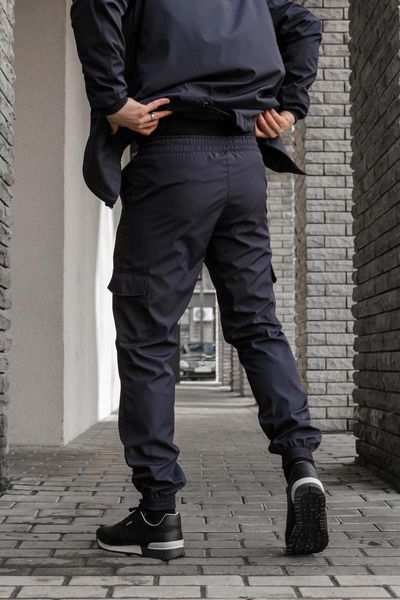 Мужские штаны SoftShell синие Брюки карго Софт Шелл Intr-1617528658 фото