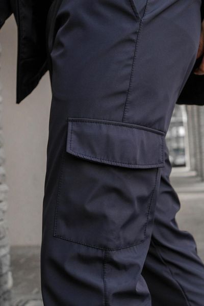 Мужские штаны SoftShell синие Брюки карго Софт Шелл Intr-1617528658 фото