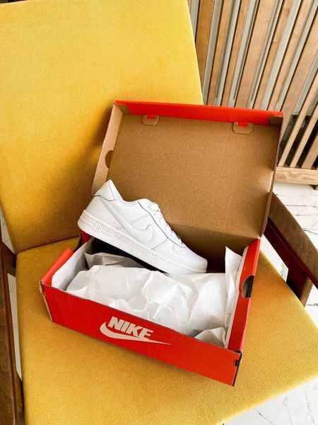 Чоловічі кросівки Nike Air Force 1 білі Найк Аїр Форс Arm-NAF1 фото