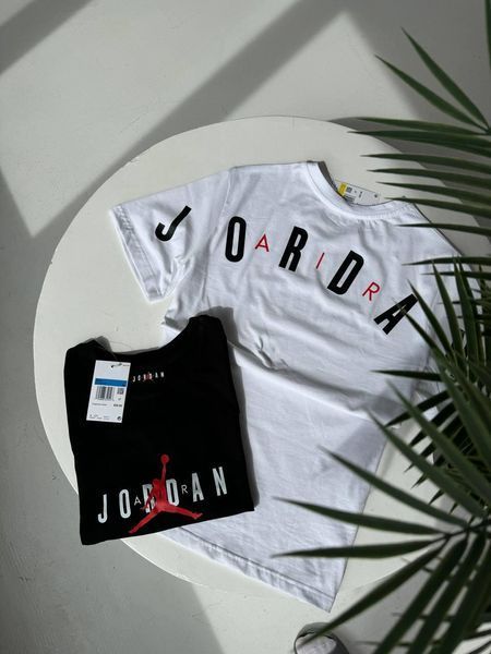 Мужская футболка Jordan черная хлопковая Тенниска Джордан Гла-14 фото
