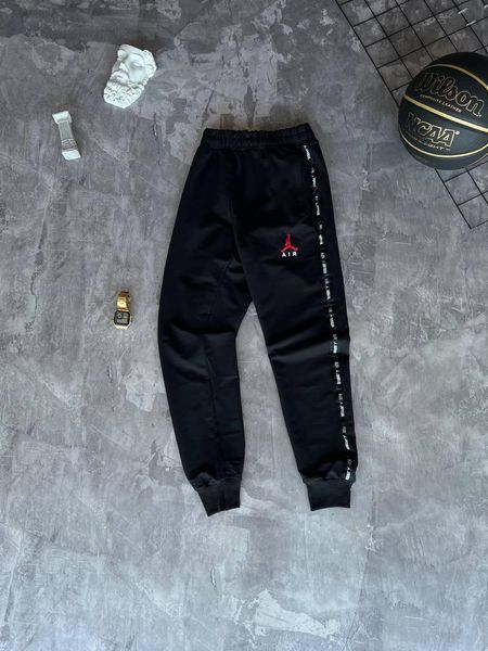 Мужские спортивные штаны Jordan черные Брюки Джордан Моло-JR-203 фото