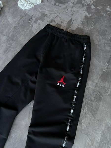 Мужские спортивные штаны Jordan черные Брюки Джордан Моло-JR-203 фото