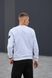 Чоловічий спортивний костюм Stone Island без капюшона білий Комплект Стон Айленд Світшот Штани Мой-1 9 фото 3