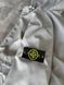 Мужская ветровка Stone Island с патчем серая Куртка Стон Айленд из плащевки Моло-SN105 фото 3