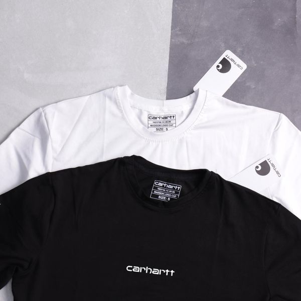 Мужская футболка Carhartt черная Тенниска Кархарт Ads-244 фото