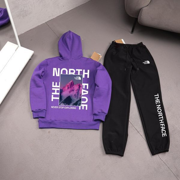 Мужской зимний спортивный костюм The North Face черный Комплект ТНФ Худи Штаны плащевка Ads-565 фото