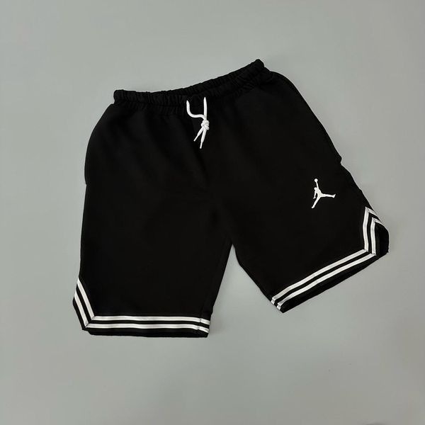 Мужские спортивные шорты Jordan черные трикотажные Джордан Will-J0042 фото