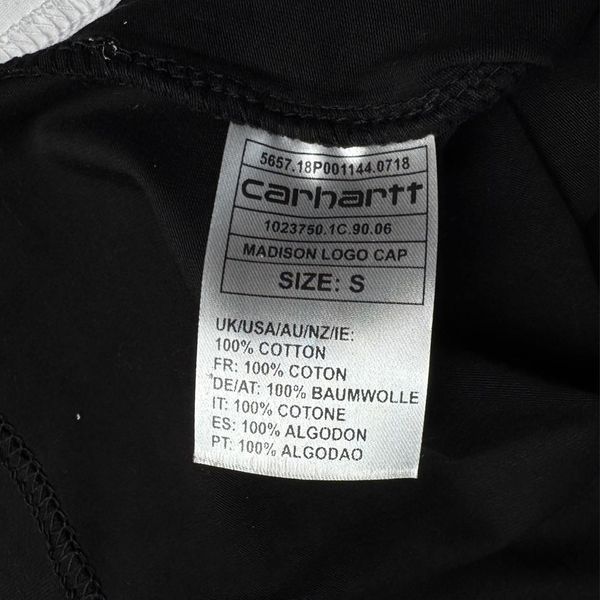 Мужская футболка Carhartt черная Тенниска Кархарт Ads-244 фото