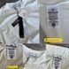 Чоловічий літній костюм Stone Island Футболка Шорти молочний із патчем Стон Айленд Моло-45A-3 фото 6