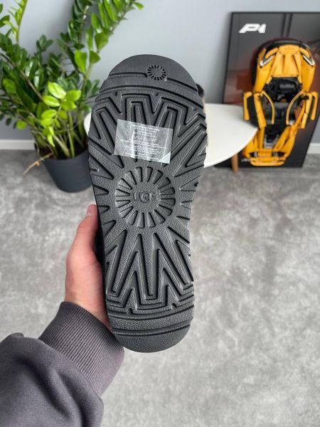 Женские зимние кроссовки UGG Lowmel Sneaker черные Las-1476 фото