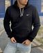 Мужское зимнее худи Nike черное Толстовка Найк с капюшоном Ow-555 фото 1
