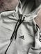 Мужской зимний спортивный костюм Adidas серый Комплект Адидас с капюшоном Univer-77 фото 2