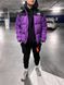 Зимова куртка The North Face фіолетова оверсайз Пуховик ТНФ Arm-TN3 фото 1