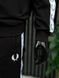 Чоловічий костюм Fred Perry з лампасами чорний Комплект Фред Перрі Кофта Штани Хар-504 фото 6