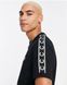 Мужская футболка Fred Perry черная с лампасами Фред Перри Гла-4 фото 3