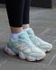 Жіночі кросівки New Balance 9060 ментолові Нью Беланс 9060 замшеві Pow-NB153 фото 5