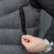 Чоловіча жилетка без капюшона сіра Безрукавка демісезонна утеплена Pob-Puffer 1 фото 3