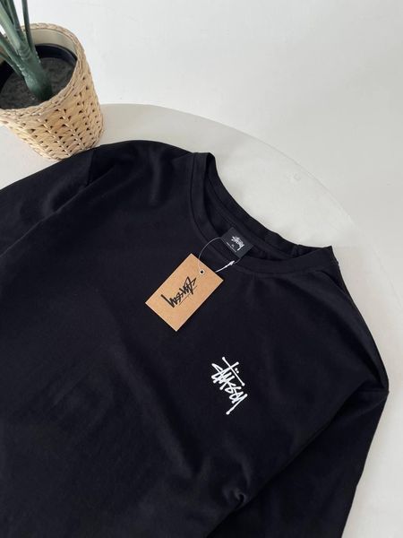 Мужская футболка Stussy белая хлопковая Тенниска Стусси Франклин Гла-81 фото