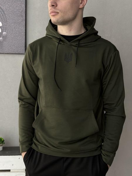 Мужское худи Nike хаки Толстовка Найк с капюшоном Rap-RD098 фото