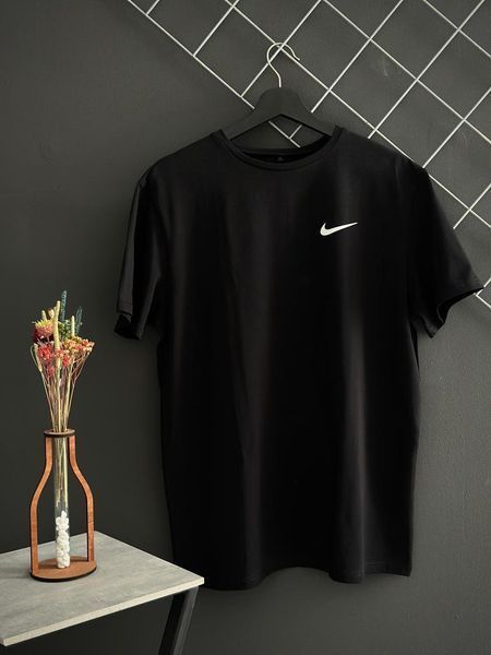 Мужской летний костюм Nike Футболка Шорты черный комплект Найк Intr-8943129812 фото
