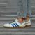 Чоловічі кросівки Adidas Wales Bonner x Samba Blue білі з блакитним Адідас Самба Inter-1795 фото