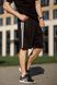 Мужской летний костюм Adidas Футболка Шорты черный Адидас Хар-871 (коп1) фото 10