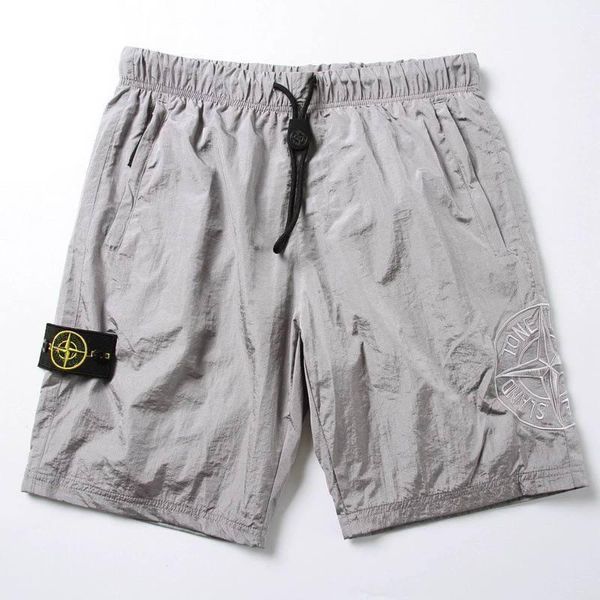 Чоловічі шорти Stone Island чорні з нейлону Бриджі Стойн Айленд Hub-116 фото