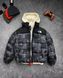 Мужская зимняя куртка The North Face 700 оверсайз фиолетовая Пуховик ТНФ Armo-TN3 фото 10
