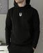 Мужское худи Nike хаки Толстовка Найк с капюшоном Rap-RD098 фото 6