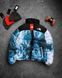 Мужская зимняя куртка The North Face 700 оверсайз фиолетовая Пуховик ТНФ Armo-TN3 фото 6