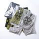 Чоловічі шорти Stone Island чорні з нейлону Бриджі Стойн Айленд Hub-116 фото 4