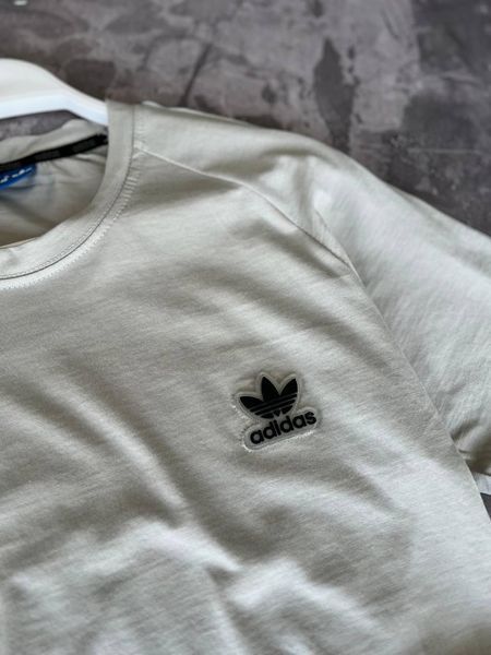 Мужской летний костюм Adidas серый Моло-44-054 фото
