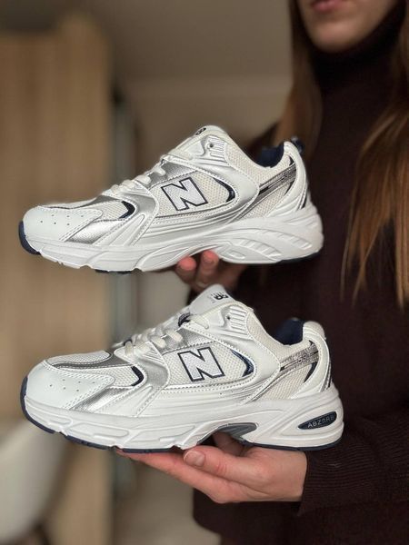 Чоловічі кросівки New Balance 530 білі в сітку Нью Беланс Arm-N_B4999 (коп1) фото