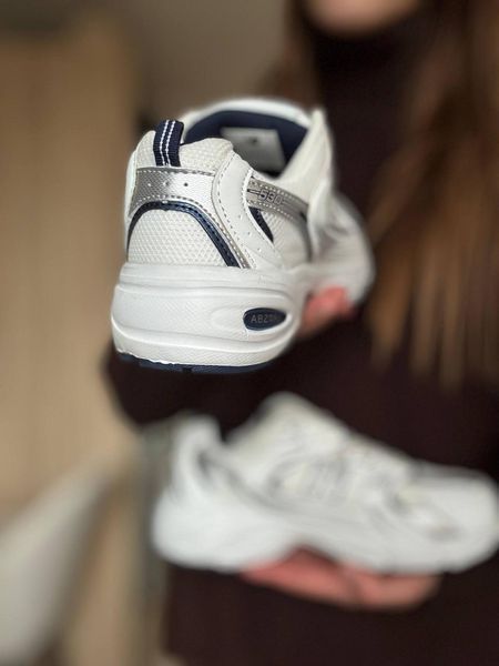 Чоловічі кросівки New Balance 530 білі в сітку Нью Беланс Arm-N_B4999 (коп1) фото