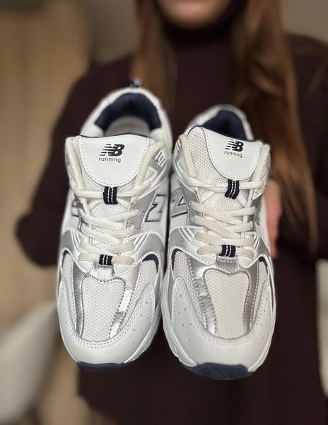 Чоловічі кросівки New Balance 530 білі в сітку Нью Беланс Arm-N_B4999 (коп1) фото